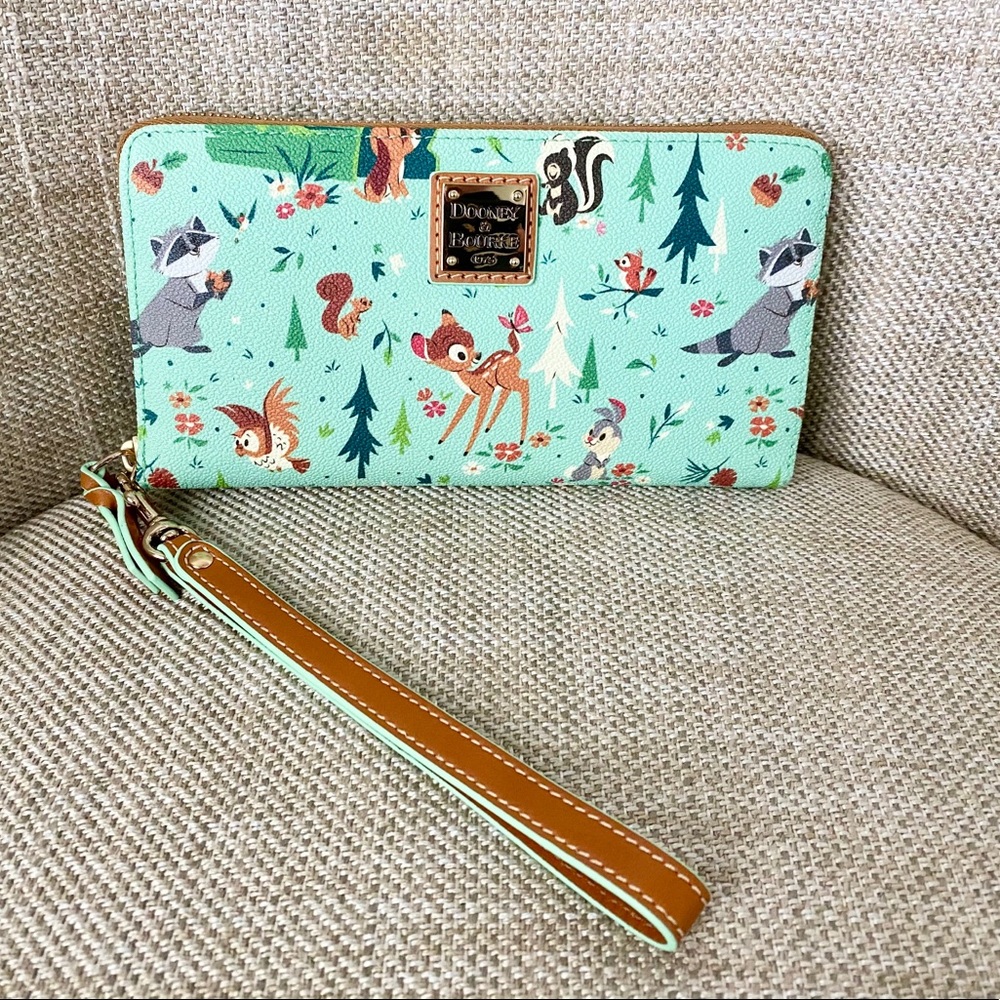 🎀Disney Dooney & Bourke Bambi & Friends Wallet🎀